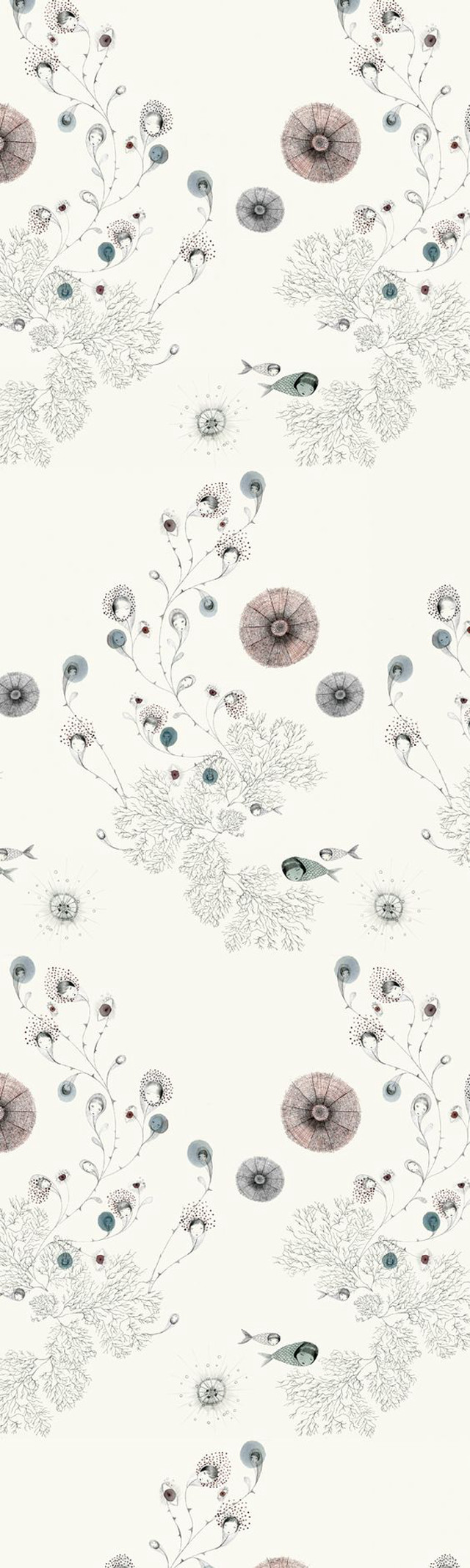 White wallpaper flower pattern background free wallpaper for mobile - medium preview image