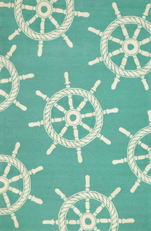 Shipwheel rope blue artsandcrafts silkscreen free wallpaper for mobile - medium preview image
