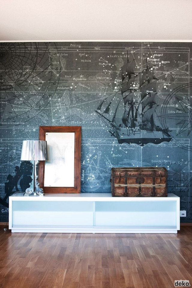 Room mural dresser mirror lamp free wallpaper for mobile - medium preview image