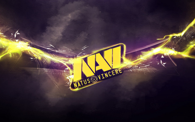 Yellow black logo lightning kal free wallpaper for desktop - medium preview image
