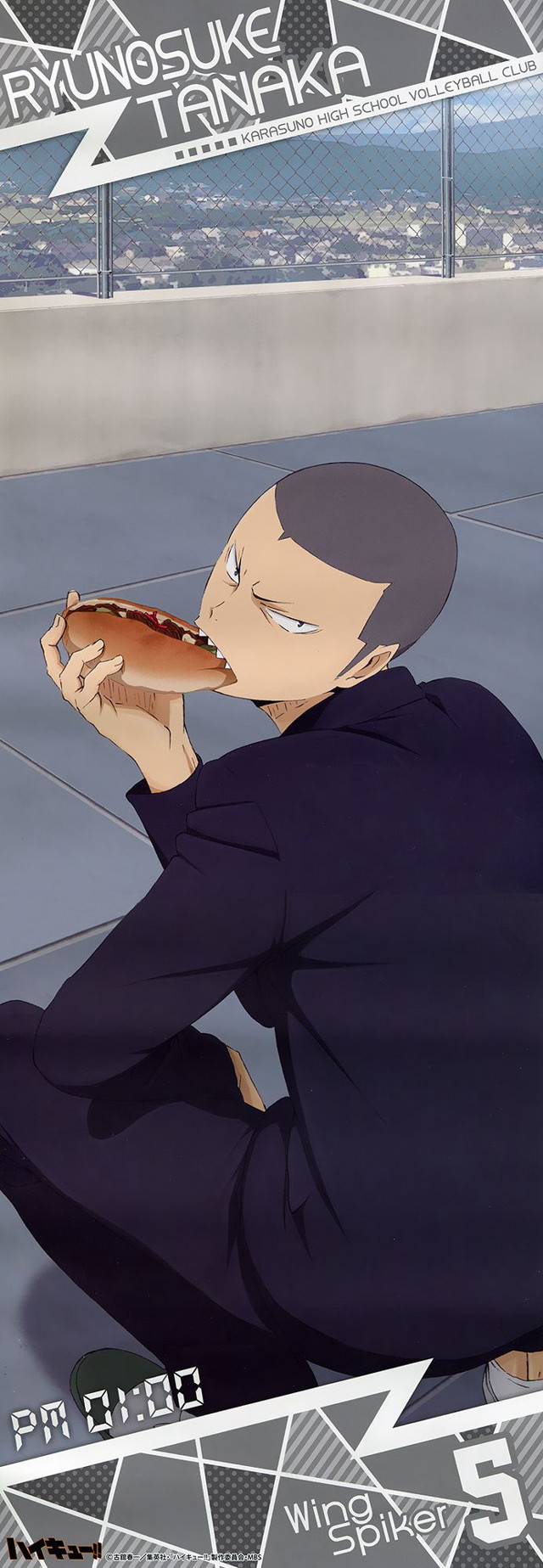 Man sitting ground eating food free wallpaper for mobile - medium preview image