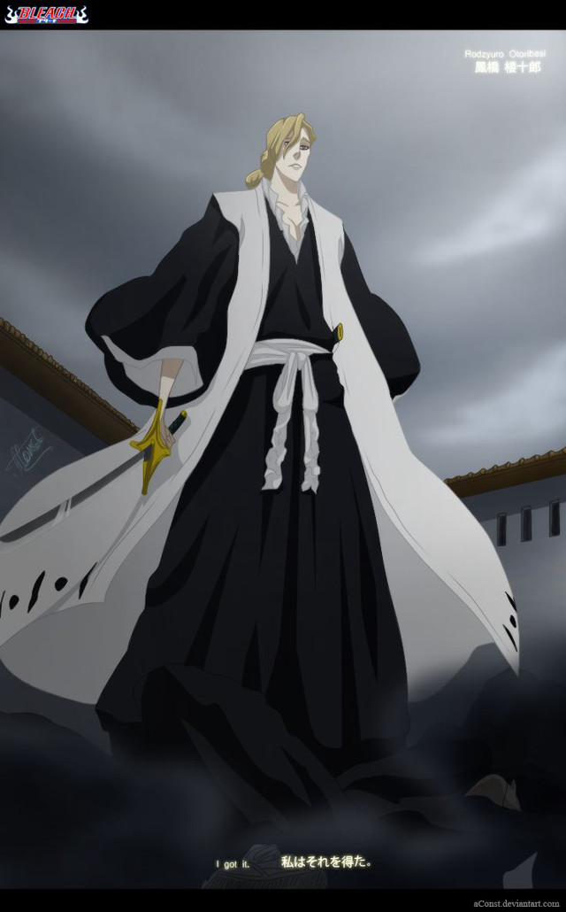 Man black white outfit sword free wallpaper for mobile - medium preview image