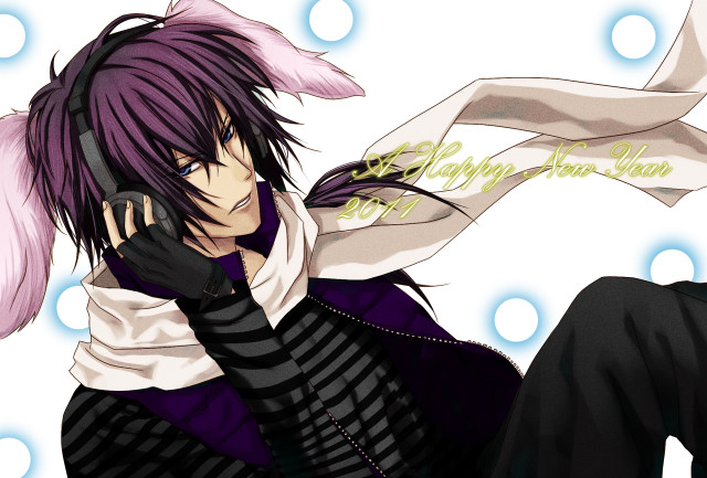 Pink haired man anime scene free wallpaper for desktop - medium preview image