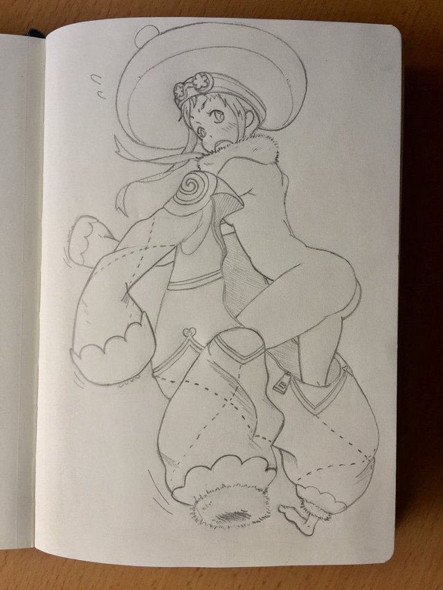 Girl cowboy hat boots drawing free wallpaper for mobile - medium preview image