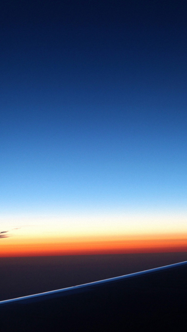 Airplane window sky sunset sunrise free wallpaper for mobile - medium preview image