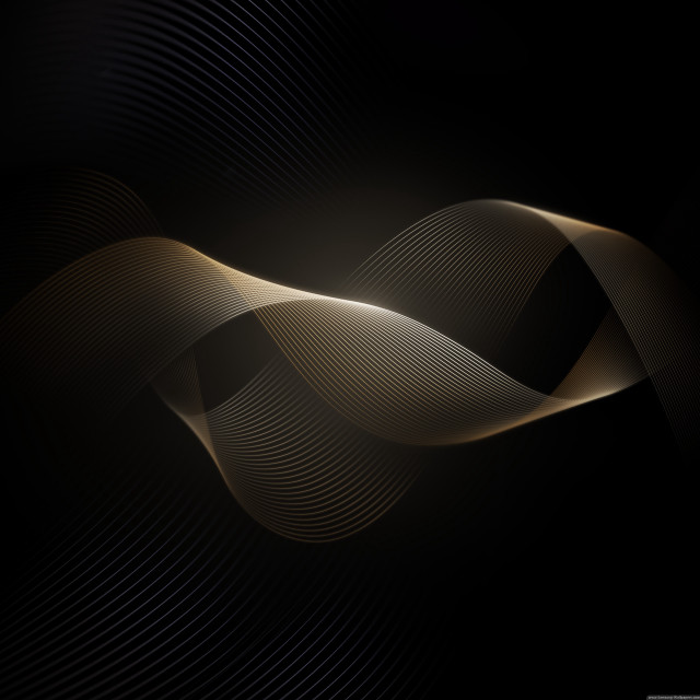 Dark background wavy pattern light free wallpaper for tablet - medium preview image