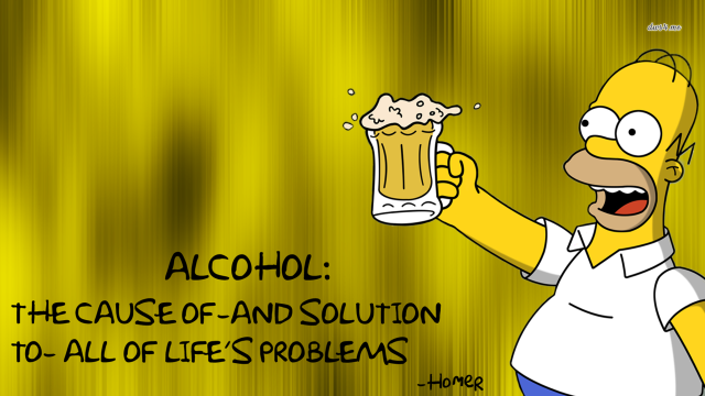 Cartoon character beer glass alcohol free wallpaper for desktop - medium preview image
