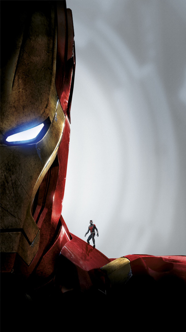 Man giant iron man mask free wallpaper for mobile - medium preview image