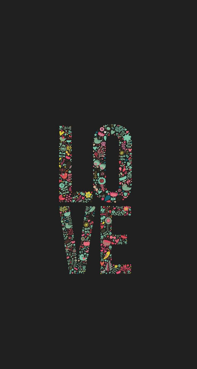 Love flowers black background image free wallpaper for mobile - medium preview image