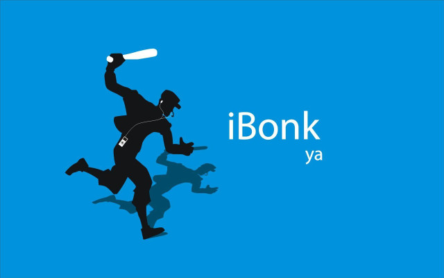 Man suit baseball bat honk free wallpaper for desktop - medium preview image