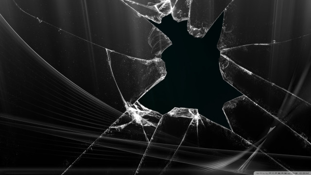 Broken glass astronaut starry night free wallpaper for desktop - medium preview image