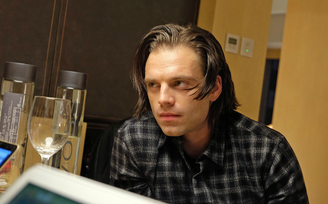 Man sitting table laptop wine free wallpaper for desktop - medium preview image