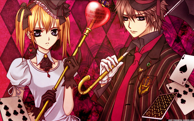 Couple umbrellas red background playing free wallpaper for desktop - medium preview image