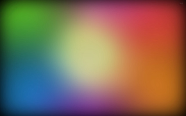 Blurry multicolored background black border #3 free wallpaper for desktop - medium preview image