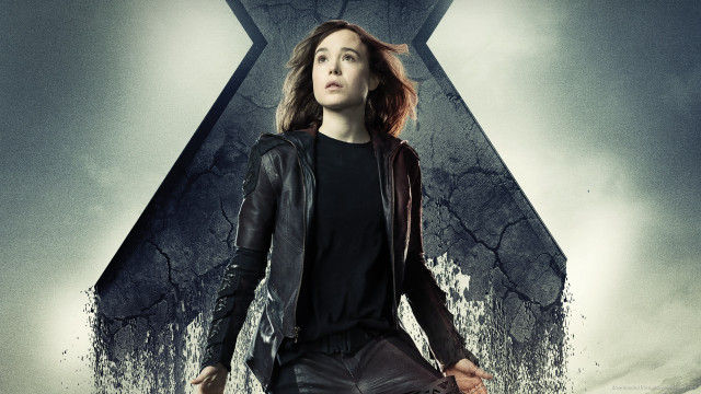 Woman giant x sign sky free wallpaper for desktop - medium preview image