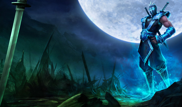 Man armor full moon sword #2 free wallpaper for desktop - medium preview image