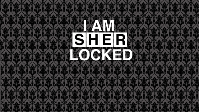 I am she locked black free wallpaper for desktop - medium preview image