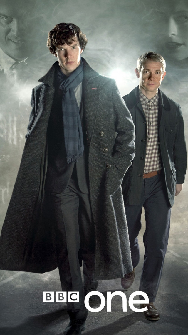 Two men coats ties doctor free wallpaper for mobile - medium preview image