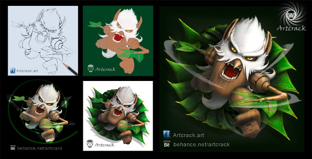 Character designs game contest series free wallpaper for desktop - medium preview image