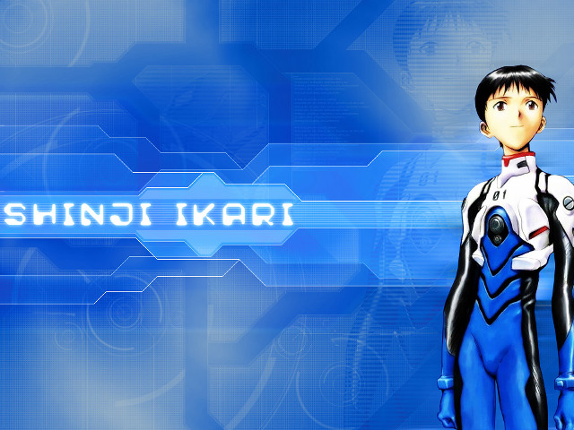 Man blue suit blue background free wallpaper for desktop - medium preview image