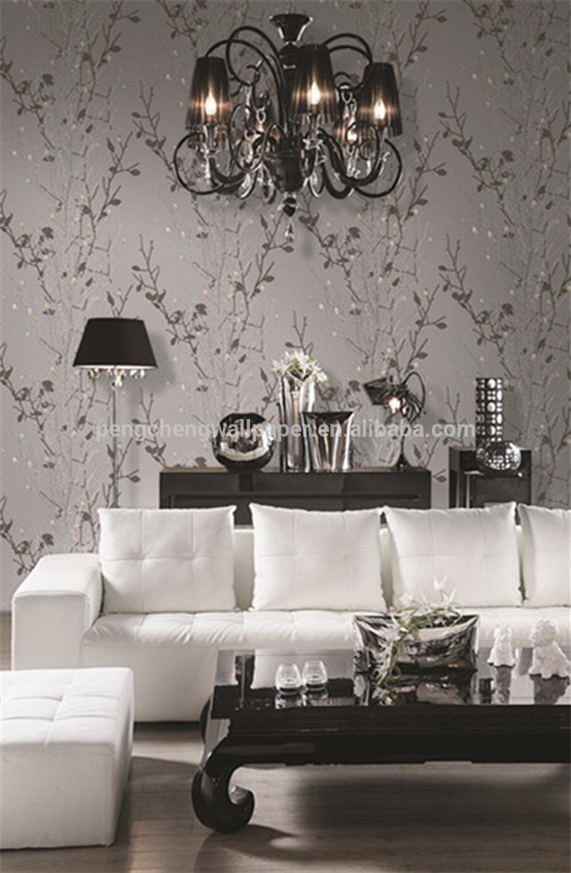 Living room white couch black free wallpaper for mobile - medium preview image