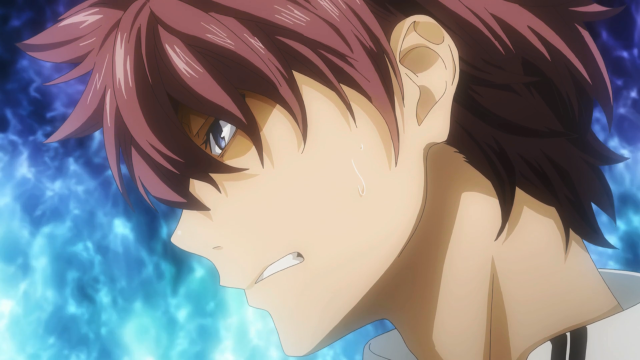 Redhair white shirt intense man free wallpaper for desktop - medium preview image