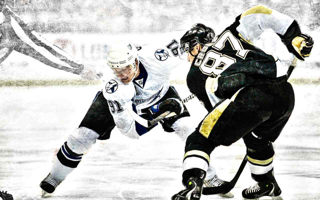Hockey players ice game snow #2 free wallpaper for desktop - medium preview image
