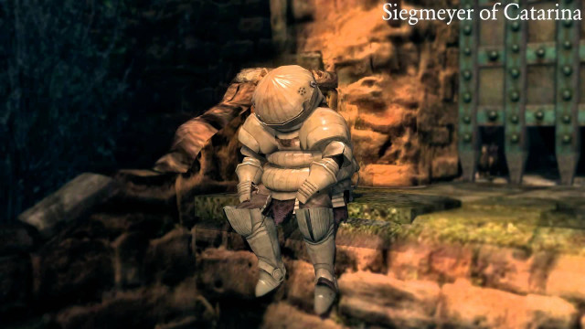 Man suit helmet walking stairs free wallpaper for desktop - medium preview image