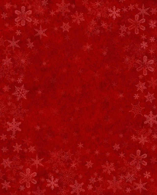 Red background snowflakes stars winter free wallpaper for mobile - medium preview image