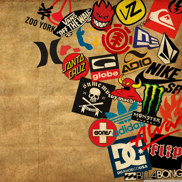 Stickers paper grungy skull background free wallpaper for tablet - medium preview image