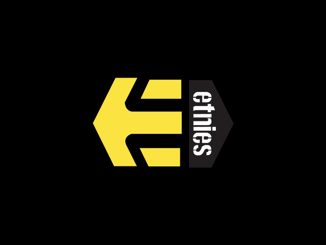 Black yellow logo futures arrow free wallpaper for desktop - medium preview image