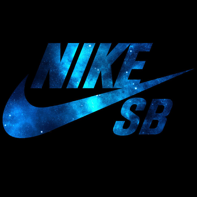 Nike sb galaxy stars aurora free wallpaper for tablet - medium preview image