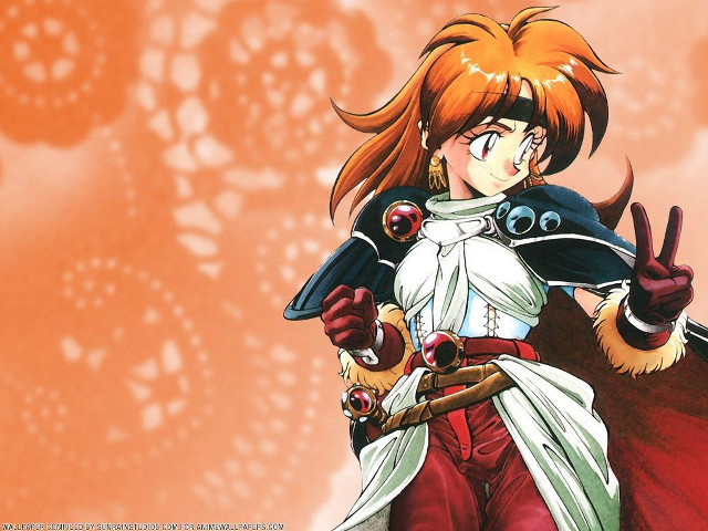 Woman red white outfit sword #5 free wallpaper for desktop - medium preview image