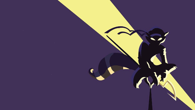 Cartoon character light saber shadow free wallpaper for desktop - medium preview image