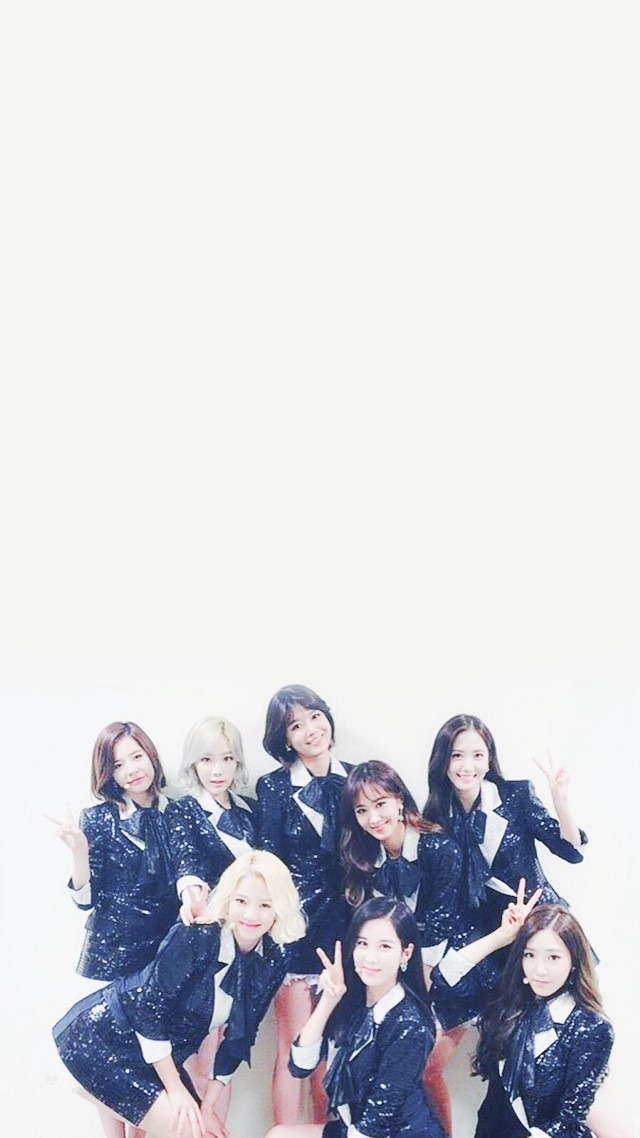 Girls group posing white background free wallpaper for mobile - medium preview image