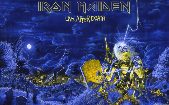 Iron maiden live arena album free wallpaper for desktop - medium preview image