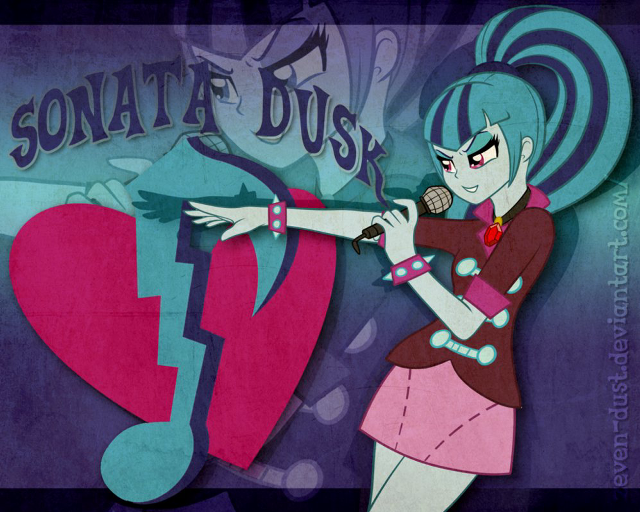 Cartoon character microphone heart sonate free wallpaper for desktop - medium preview image