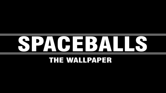 Black white wallpaper spaceballs words free wallpaper for desktop - medium preview image