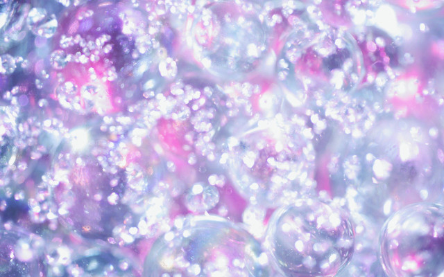 Bubbles floating air blurry background free wallpaper for desktop - medium preview image