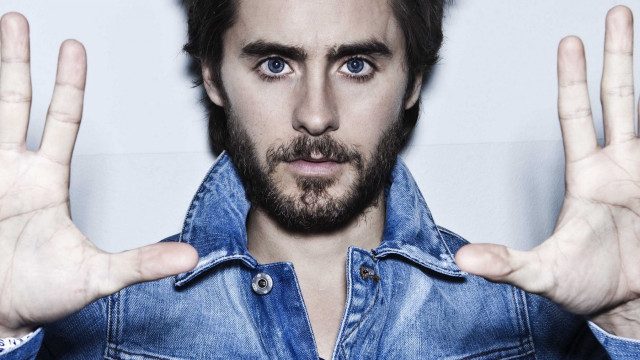 Man beard blue shirt hands #2 free wallpaper for desktop - medium preview image