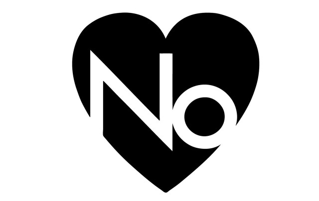 Black white heart letter n free wallpaper for desktop - medium preview image