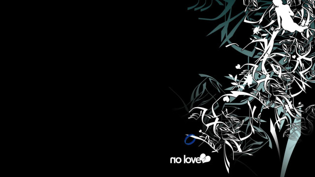 Black white plant leaves stem free wallpaper for desktop - medium preview image