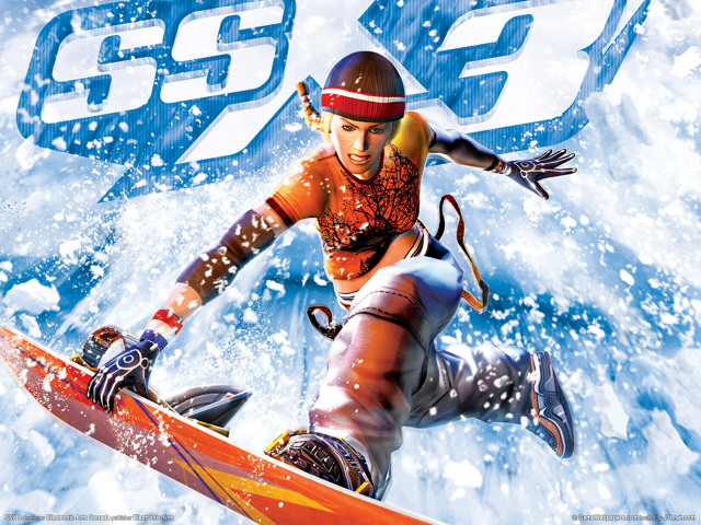 Man snowboard air slope snow free wallpaper for desktop - medium preview image