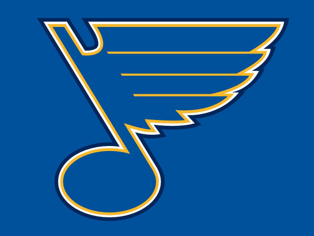 Hockey logo blue background yellow free wallpaper for desktop - medium preview image
