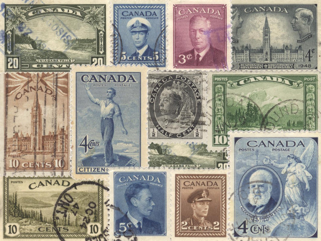 Stamps collection different pictures variety free wallpaper for desktop - medium preview image