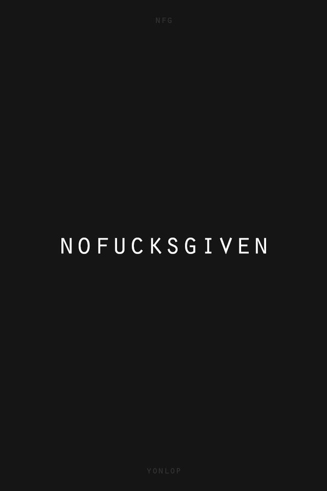 No fks gven no fkklev free wallpaper for mobile - medium preview image