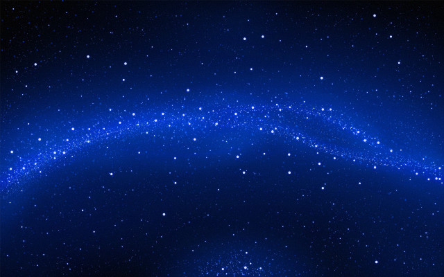 Blue background stars lightning curved free wallpaper for desktop - medium preview image