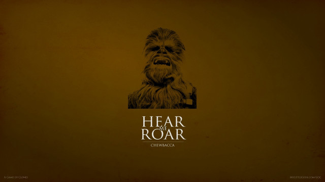 Star wars bearded character roar free wallpaper for desktop - medium preview image