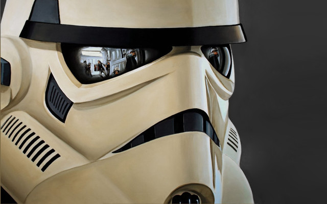 Star wars helmet people background free wallpaper for desktop - medium preview image
