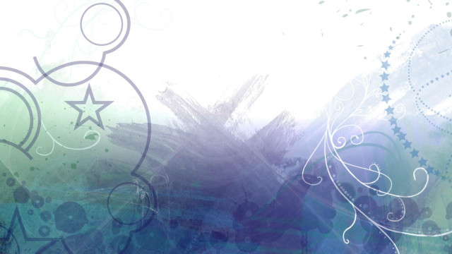 Blue green abstract background star free wallpaper for desktop - medium preview image